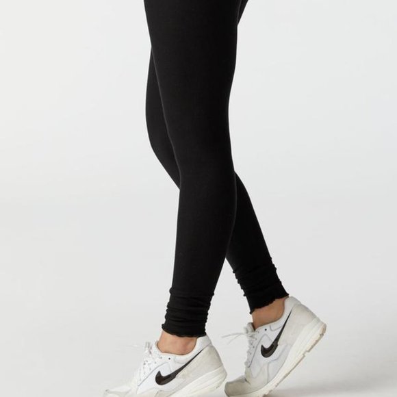 Joah Brown Scallop Ankle Legging 